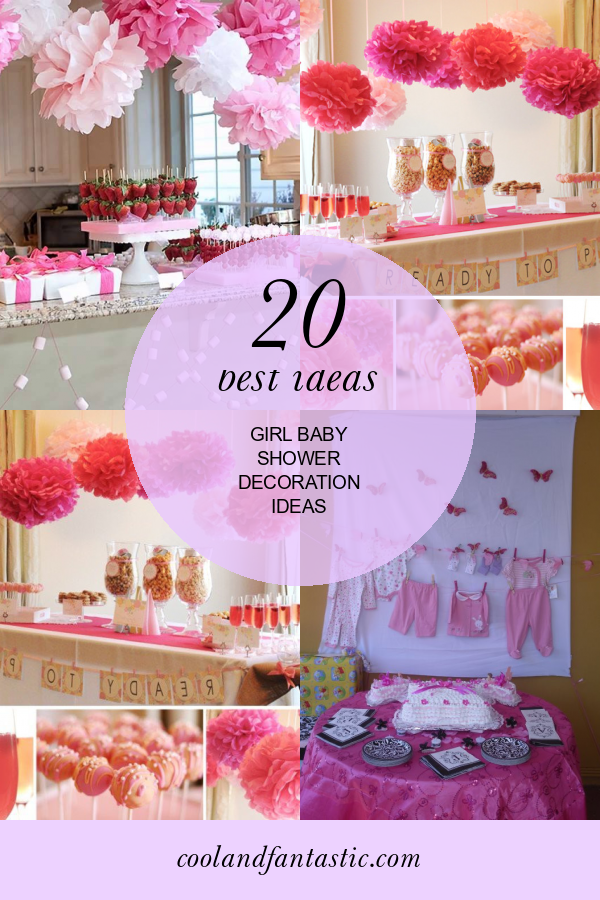 20 Best Ideas Girl Baby Shower Decoration Ideas Home, Family, Style